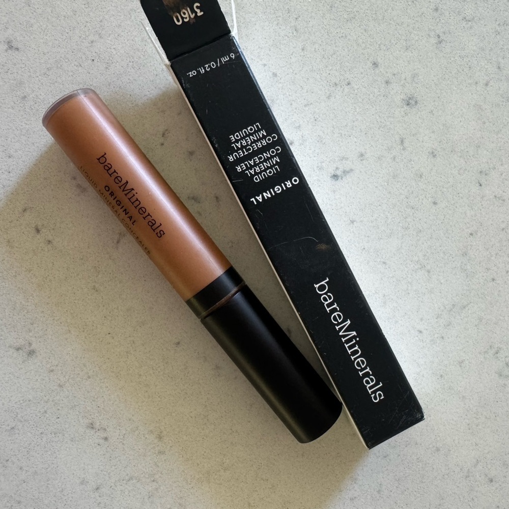 NEW IN BOX bareMinerals Original Liquid Mineral Concealer 6ml 0.2 fl oz DARK 5C